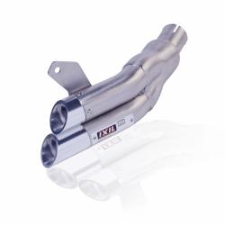 Echappement DUAL HYPERLOW INOX - Slip-on