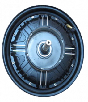 Elektrische motor voor trommelrem - Achterwiel