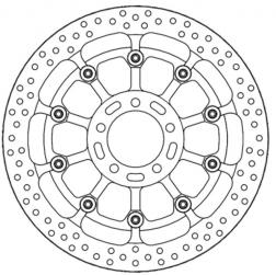 Racing remschijf Halo T-Floater - 329mm/5,6mm