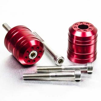 Alu Stuurgewichten Suzuki - Rood