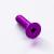 Aluminium Countersunk Bolt M5 x (0.8mm) x 20mm - Purple