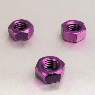 Ecrou en Alu M8 - Violet