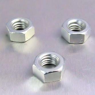 Ecrou en Alu M8 - Argent
