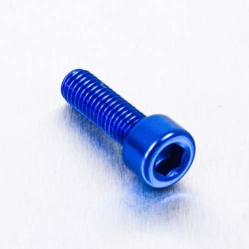 Vis BTR en Alu M5 x (0.8mm) x 16mm - Bleu