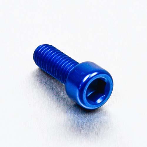 Aluminium Socket Cap Bolt M6 x (1.00mm) x 16mm - Blue
