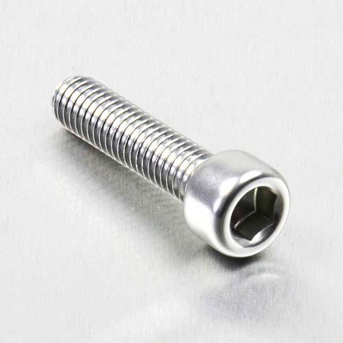 Alu Inbusbout M6 x (1.00mm) x 25mm - Zilver