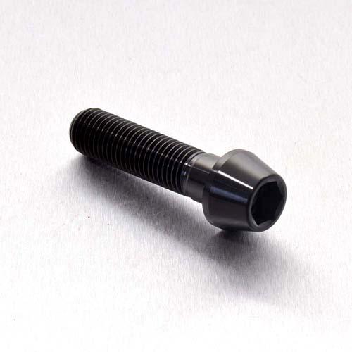 Stainless Steel Socket Cap Bolt M10 x (1.25mm) x 40mm - Noir