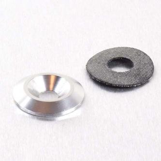 Alu Verzonken Sluitring M5 (19mm o/d) - Zilver