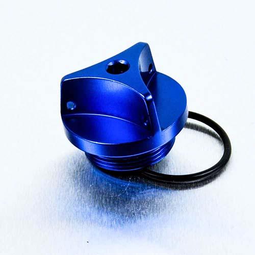 Aluminium Oil Filler Cap M30 x (1.50mm) - Blue