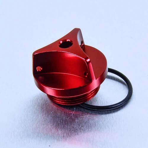 Aluminium Oil Filler Cap M30 x (1.50mm) - Red