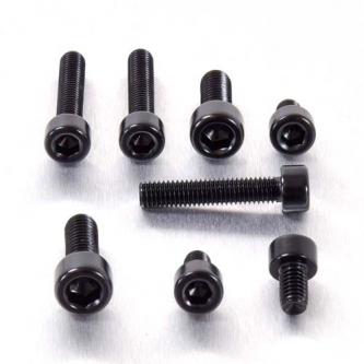 Kit Vis Trappe de Réservoir en Alu Ducati ST2/ST4 - Noir