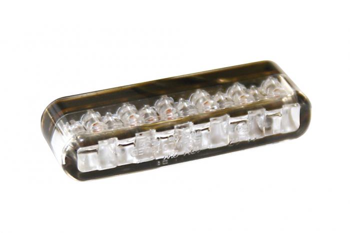 Fitting LED knipperlicht SHORTY, helder, E-keur, paar (204-070) (2 stuks)