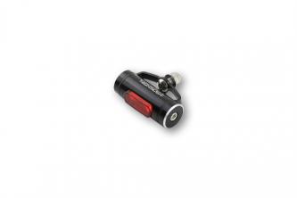 Feu arrière à diodes CONERO T1, verre rouge (255-164)