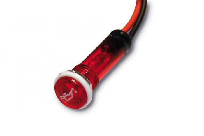Control light, oil (red) for ATV (300-208)