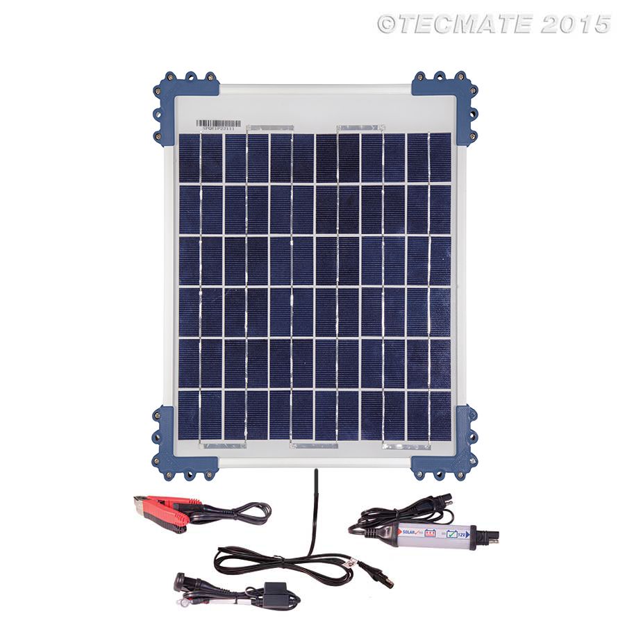 OptiMate Solar 12V / 2A including 10W panel Bike Design