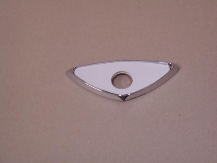 Escutcheon for top case lock for Gold Wing