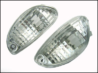 CTS-0050 - Transparante knipperlichten vooraan - complete units (2 stuks)