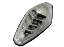 Transparent LED taillight + indicators with leds