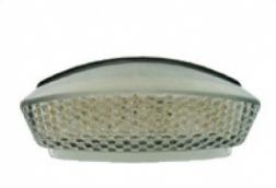 Transparent LED taillight + indicators with leds