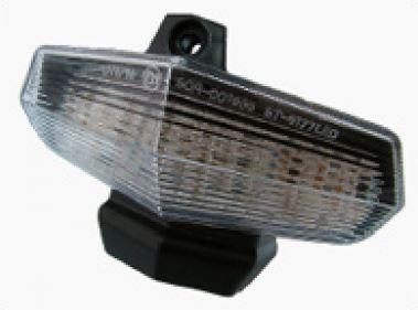 Transparent LED taillight + indicators with leds