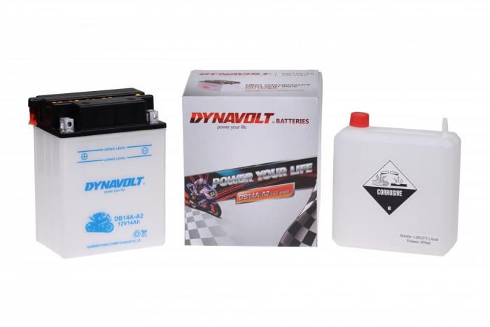 Batterij DB14A-A2 / YB14A-A2 (DIN 51492 / YB14AA2 / DADB14AA2)