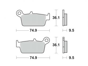 Remblokken - Offroad (dbg045-cs / dbg045cs)
