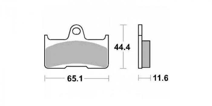 Remblokken - Offroad (dbg304-cm / dbg304cm)