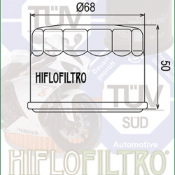 HF147 - HIFLO Filtro Premium Oliefilter