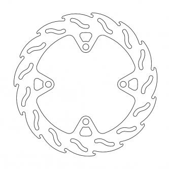 Factory remschijf Flame - 250mm/6mm