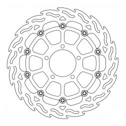 Flame remschijf - 330mm/5,0mm