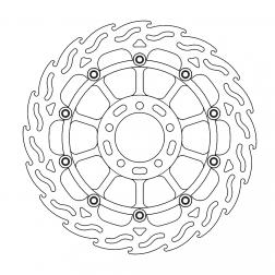 Flame remschijf - 330mm/5,0mm