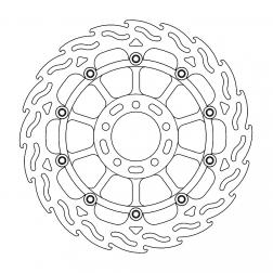 Flame remschijf - 330mm/5,0mm