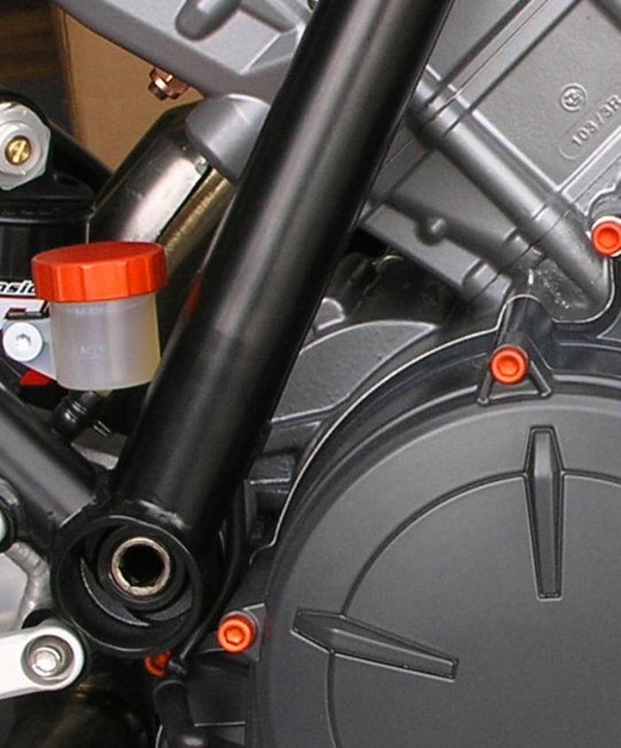 Alu Koppeling Remoliedeksel Rond Ducati/Brembo - Blauw