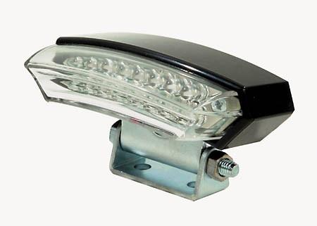 Universal mini taillight - black / LEDs (255-625)
