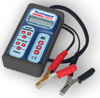 Electronic battery tester