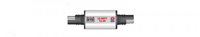 TM-O123 - Waarschuwing baterij laag - SAE (std batterijen 12V)