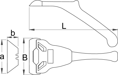 Multifunctionele schraper