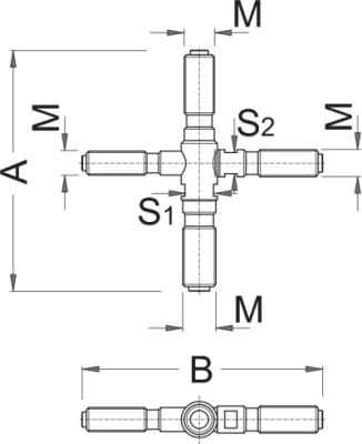 Flywheel puller with external thread