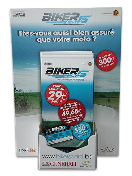 Bikers' Card display (fr)